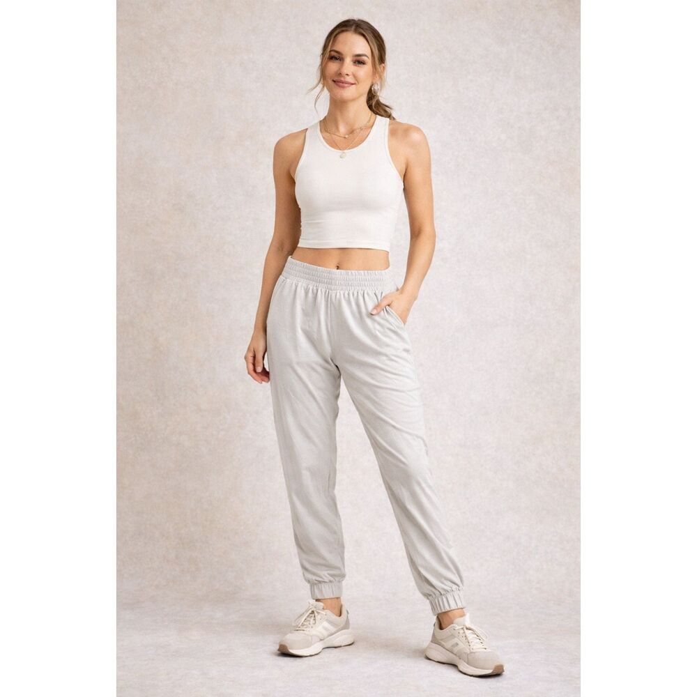 VUORI Gray Gym Yoga Running Sweatpants Jogger Pants Trousers Women's Size Small